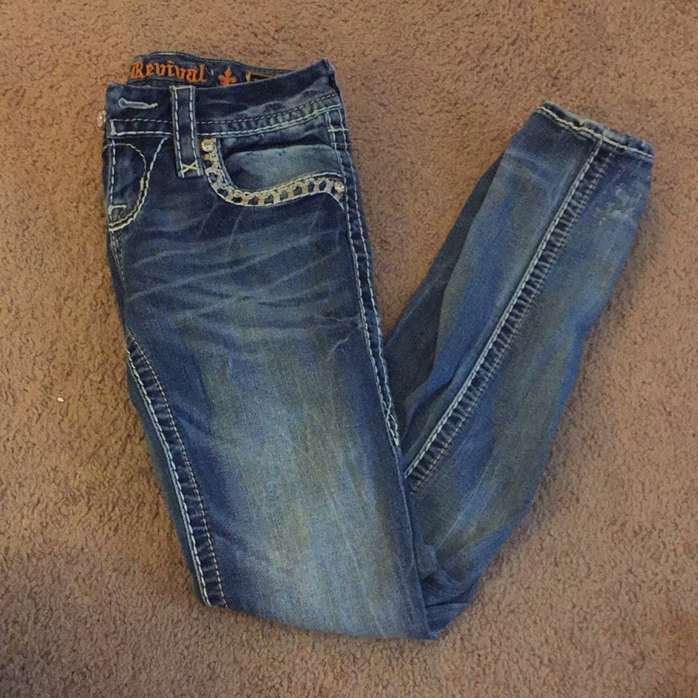 Size 25 rock revival jeans